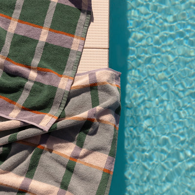 Cozumel Beach Towel - Mint