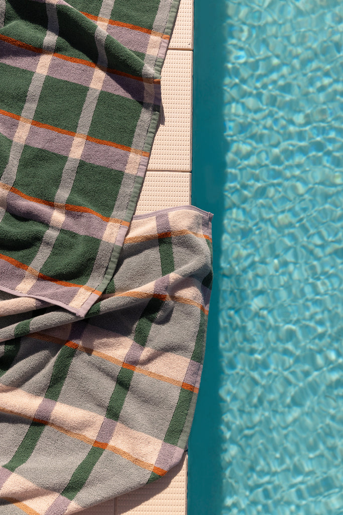 Cozumel Beach Towel - Mint