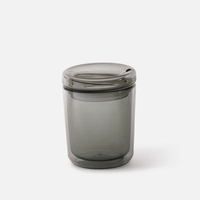 Glass Travel Cup - Charcoal