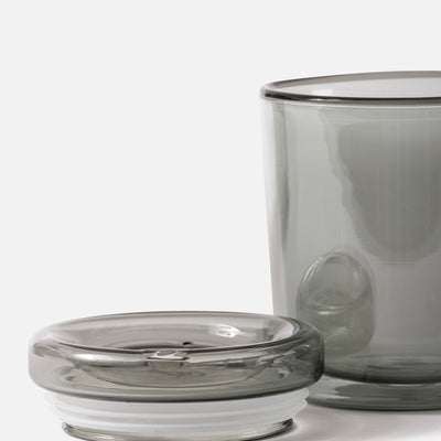 Glass Travel Cup - Charcoal
