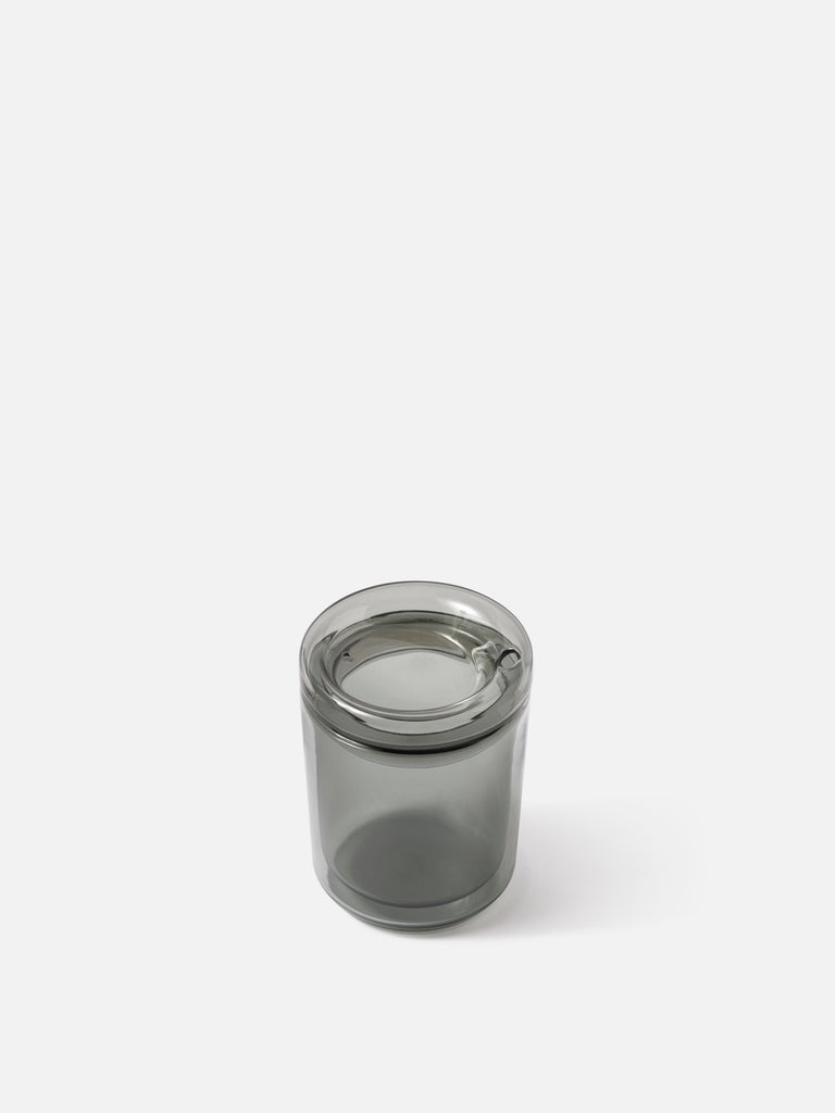 Glass Travel Cup - Charcoal