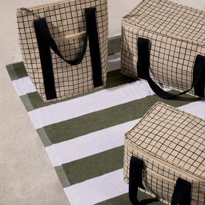 Grid Wine Cooler Bag