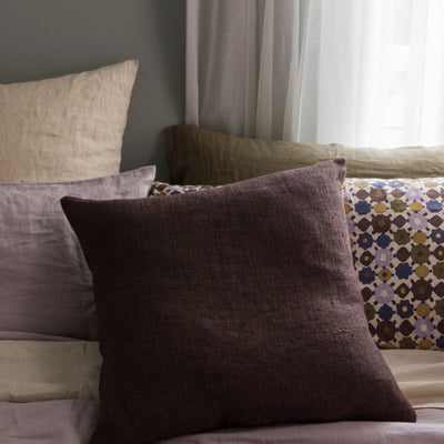 Heavy Linen Cushion Cover - Rye