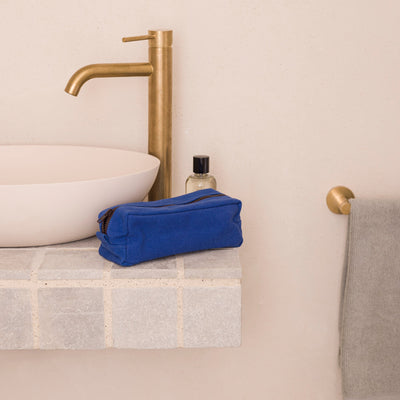 Marlo Contrast Wash Bag - Aegean