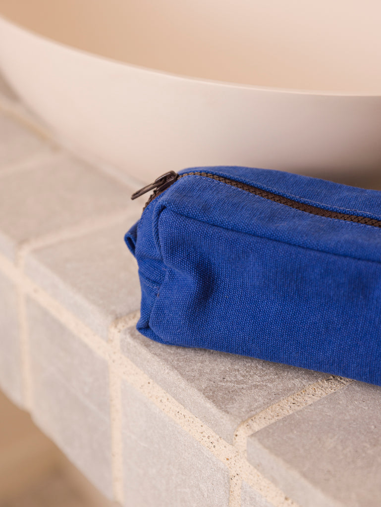 Marlo Contrast Wash Bag - Aegean