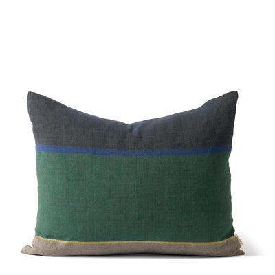 Obi Cushion Cover - Mint & Blue