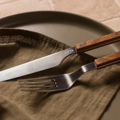 Tavolo Cutlery Set - Maple