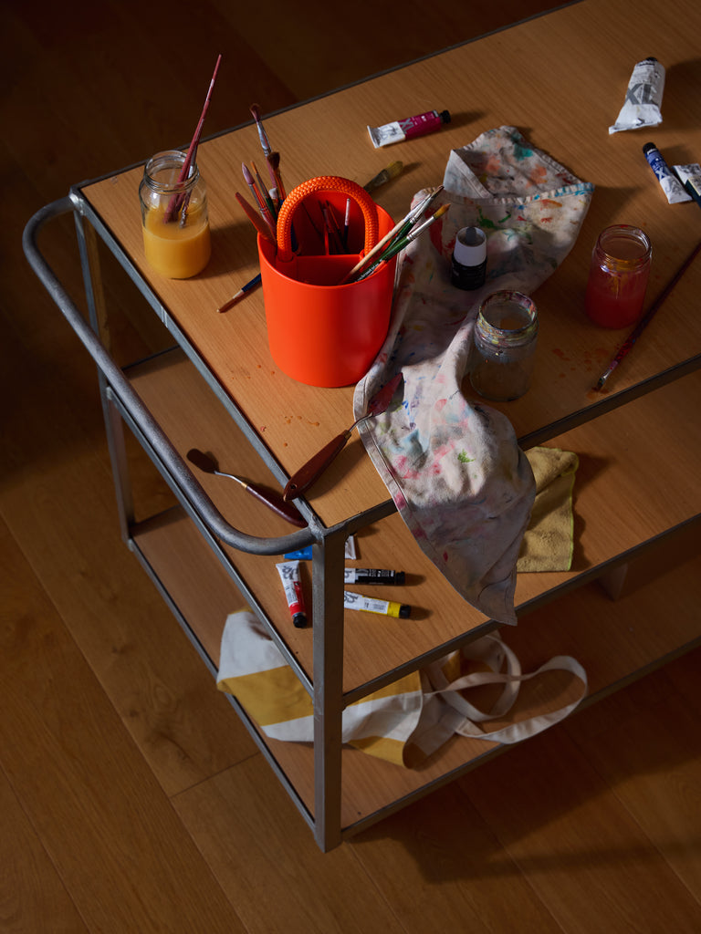 Tether Bucket - Kea Red