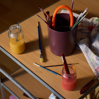 Tether Bucket - Plum