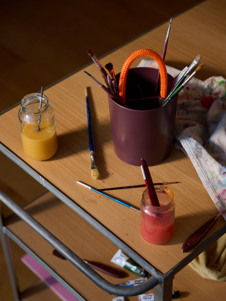 Tether Bucket - Plum