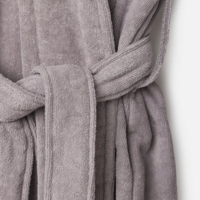 Unisex Velour Cotton Robe - Pansy