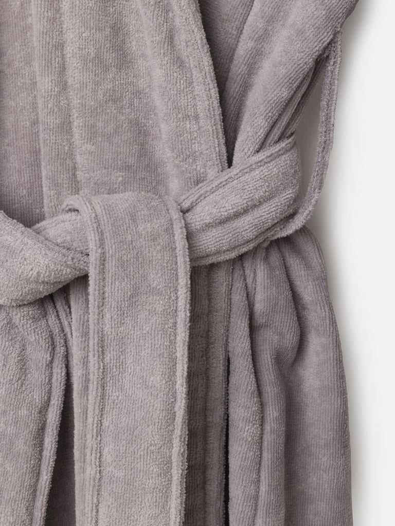 Unisex Velour Cotton Robe - Pansy