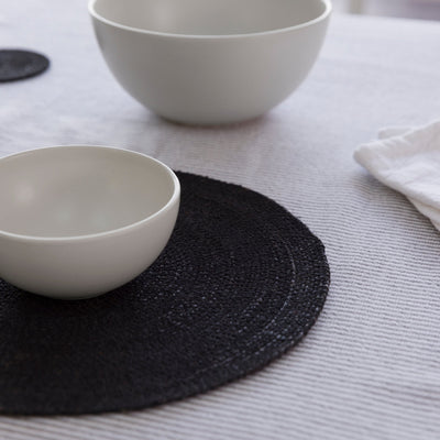 Woven Placemat - Black