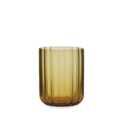 Hazel Glass Tumbler - Amber