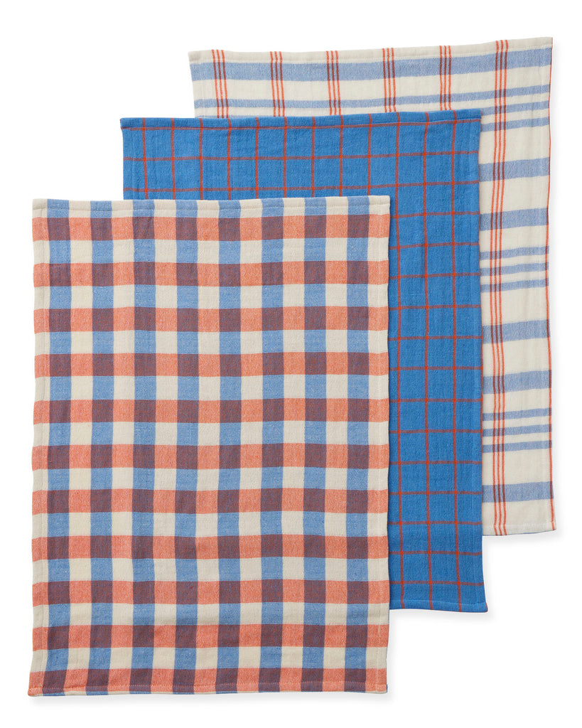 Kit Tea Towel Set - Blue