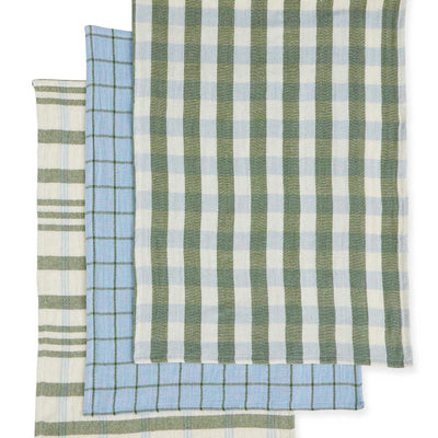 Kit Tea Towel Set - Olive