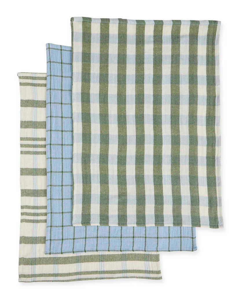 Kit Tea Towel Set - Olive