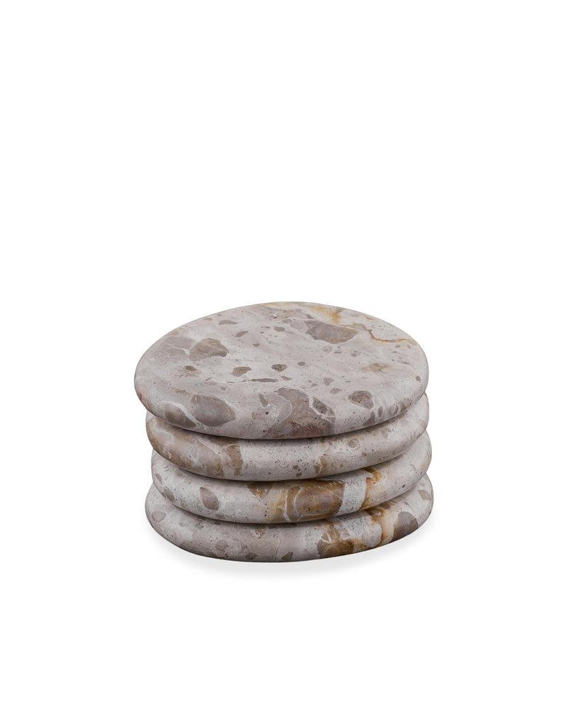 Xena Set of Marble Coasters