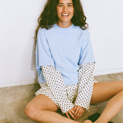 Blue Crush Long Sleeve Tee
