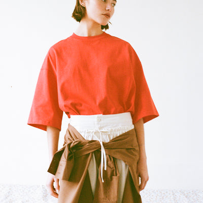 Boundary Double Layer Pants - Cream