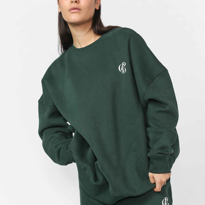 Paper Plane - Commonplace - Mountain Sweatshirt - Forest