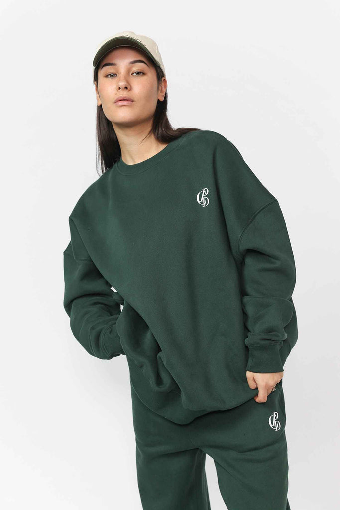Paper Plane - Commonplace - Mountain Sweatshirt - Forest