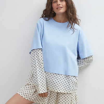 Blue Crush Long Sleeve Tee