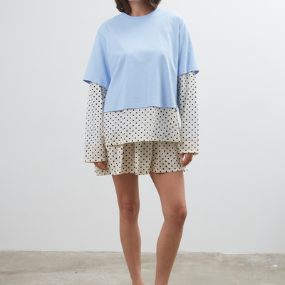 Blue Crush Long Sleeve Tee