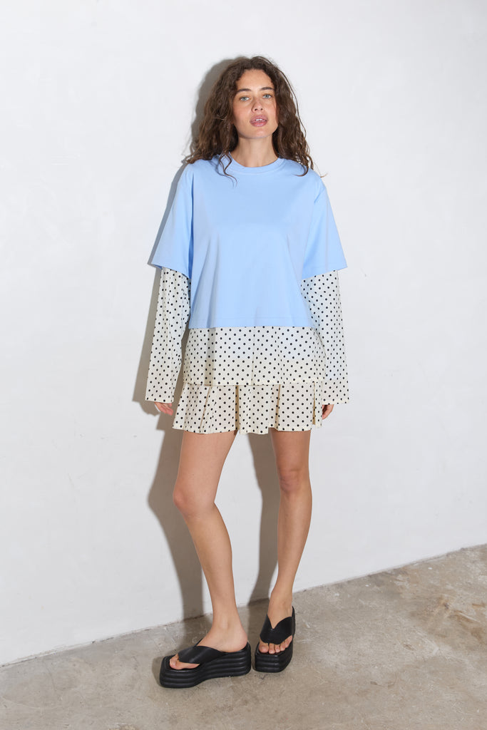 Blue Crush Long Sleeve Tee