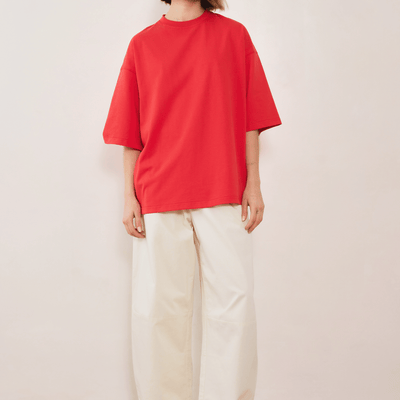 Boundary Double Layer Pants - Cream