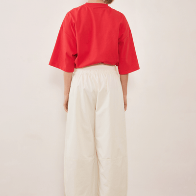 Boundary Double Layer Pants - Cream