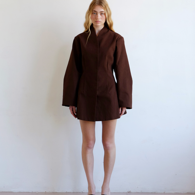 Bowery Dress - Chocolate