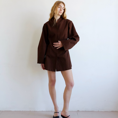 Bowery Dress - Chocolate