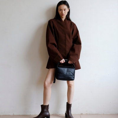 Bowery Dress - Chocolate