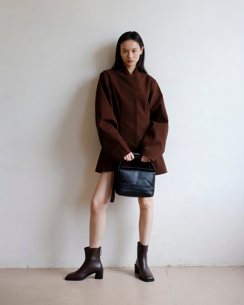 Bowery Dress - Chocolate