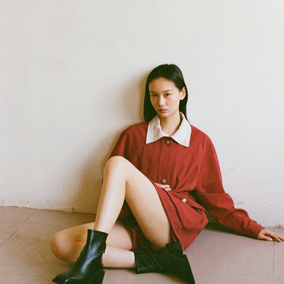 Brooklyn Square Toe Boot - Black