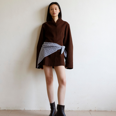 Brooklyn Square Toe Boot - Brown