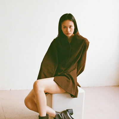 Brooklyn Square Toe Boot - Brown