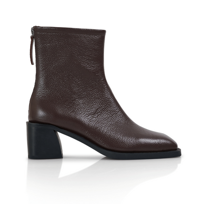Brooklyn Square Toe Boot - Brown