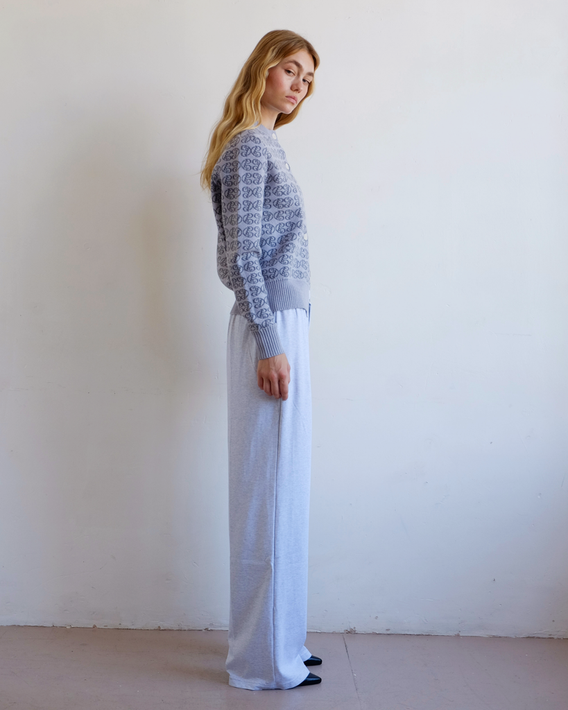 Monogram Merino Cardigan