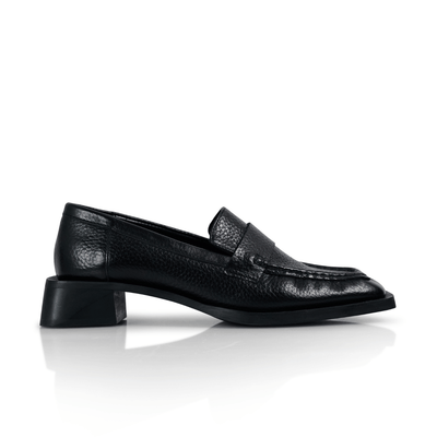 Chelsea Leather Loafer - Black