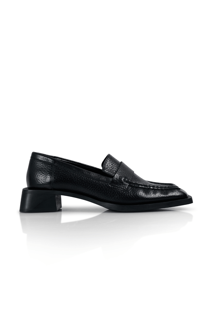 Chelsea Leather Loafer - Black