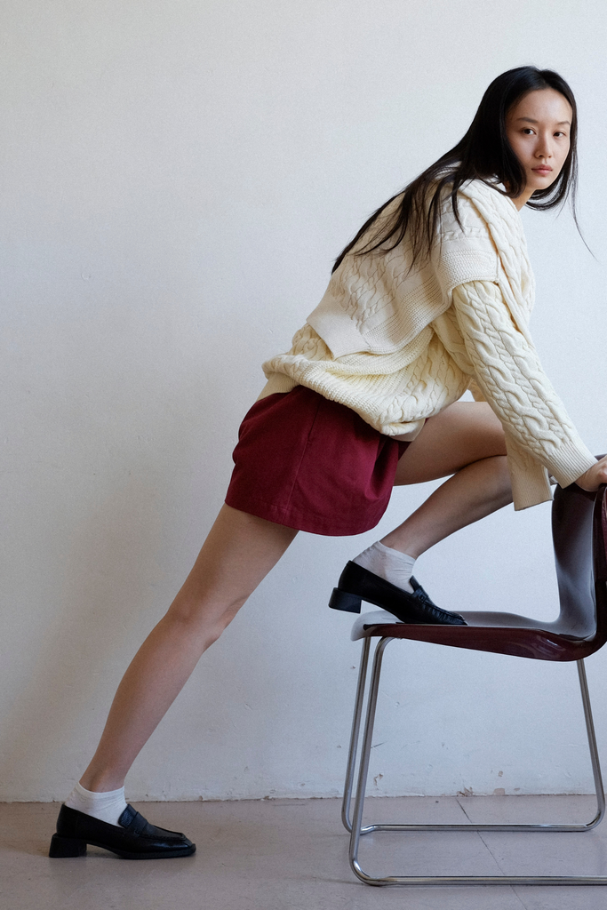 Chelsea Leather Loafer - Black