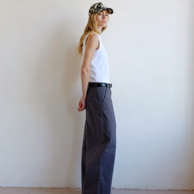 City Twill Trouser - Dark Grey