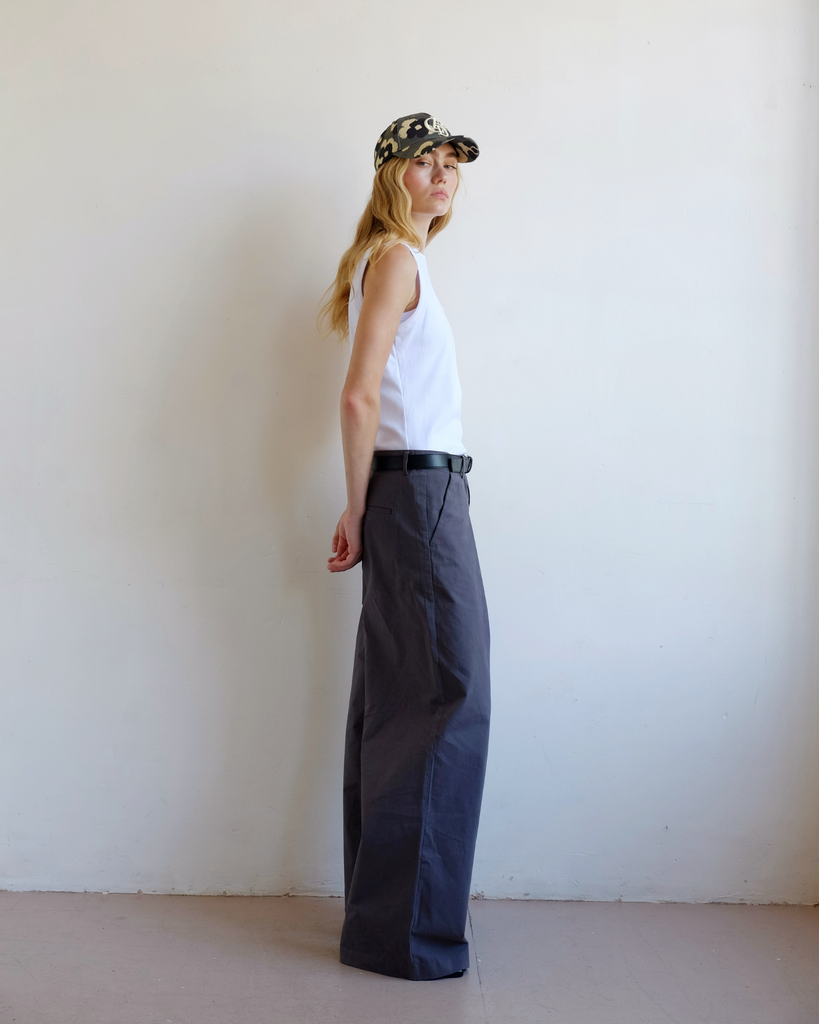 City Twill Trouser - Dark Grey