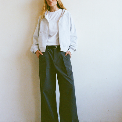 City Twill Trouser - Dark Grey