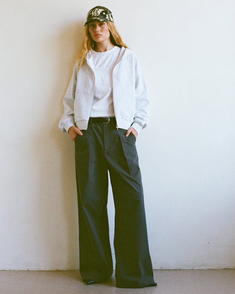 City Twill Trouser - Dark Grey