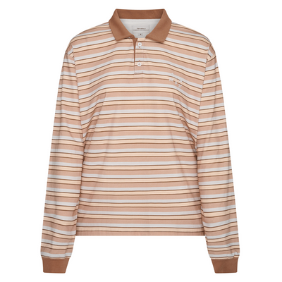 Common Polo - Muted Sunset Stripe