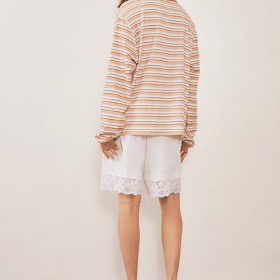 Common Polo - Muted Sunset Stripe