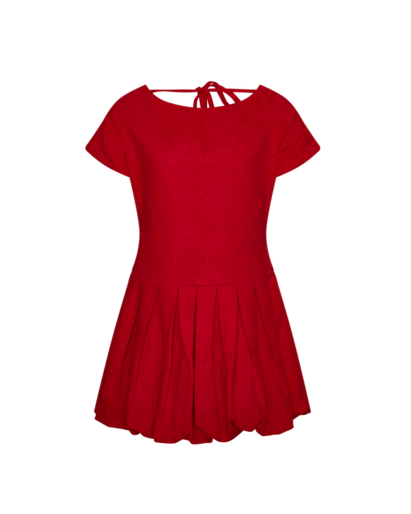Esme Jacquard Puff Dress